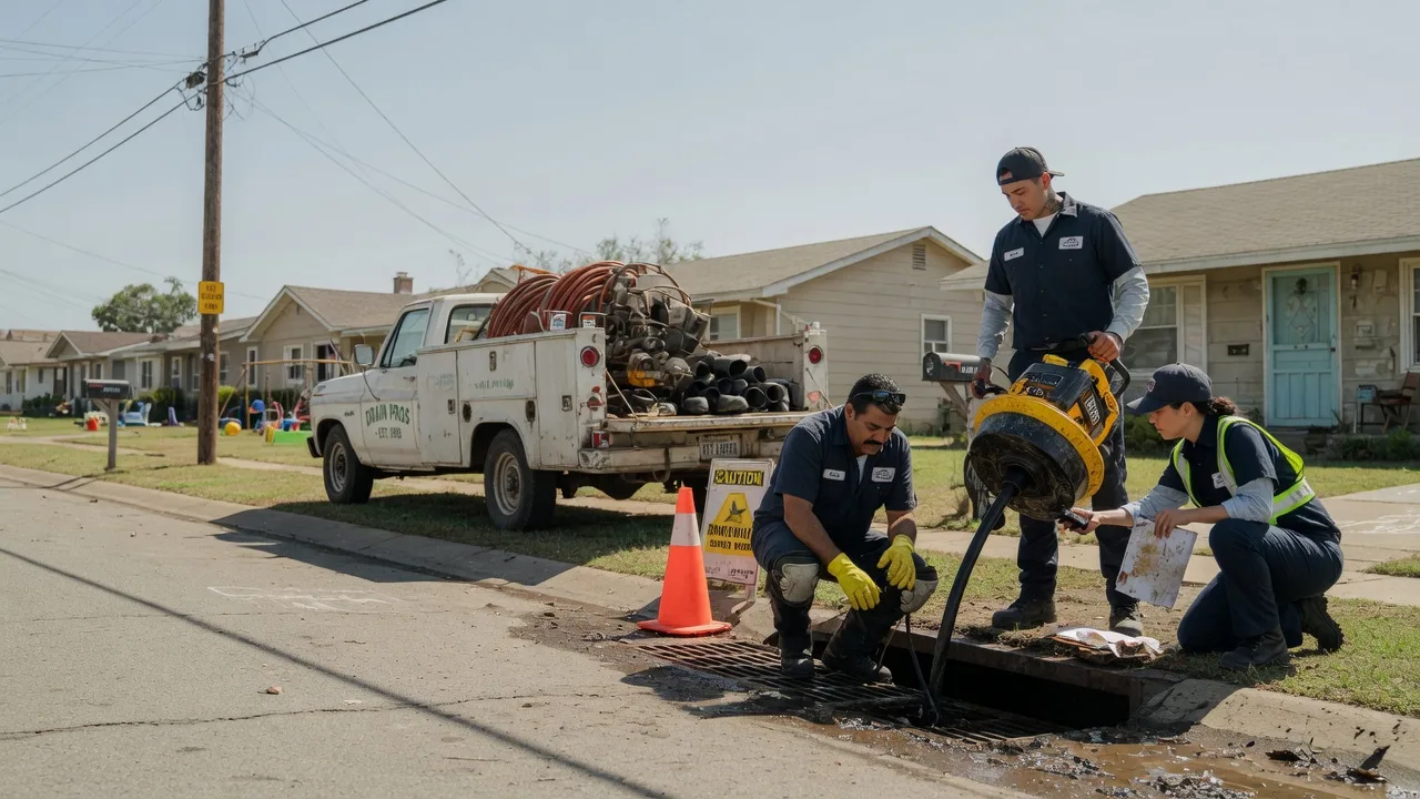 Drain Cleaning in Angleton, TX near me